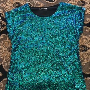 Sequin shirt